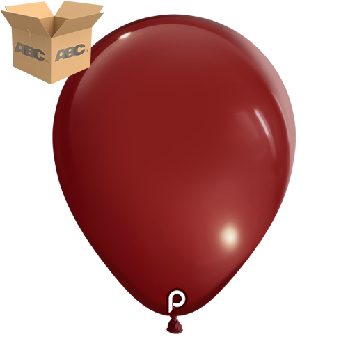 Burgundy 11" Round - 100CT  (20 Bags) - Prima