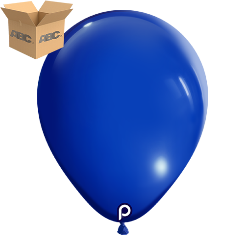 Royal Blue 11" Round - 100CT  (20 Bags) - Prima