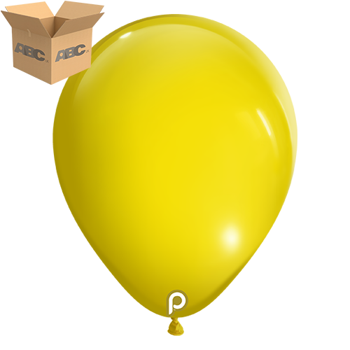 Yellow 11" Round - 100CT  (20 Bags) - Prima