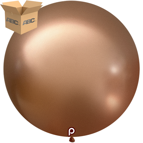 Glam Rose Gold 36" Round - 4CT  (25 Bags) - Prima