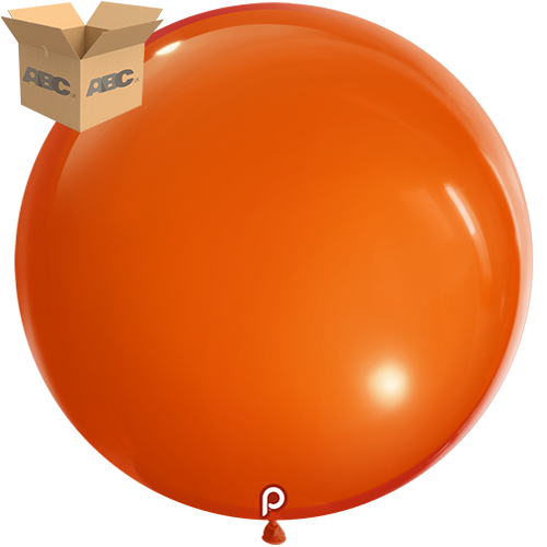 Orange 36" Round - 4CT  (25 Bags) - Prima