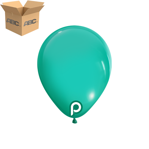 Aqua 5" Round - 100CT  (10 Bags) - Prima