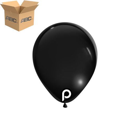 Black 5" Round - 100CT  (10 Bags) - Prima