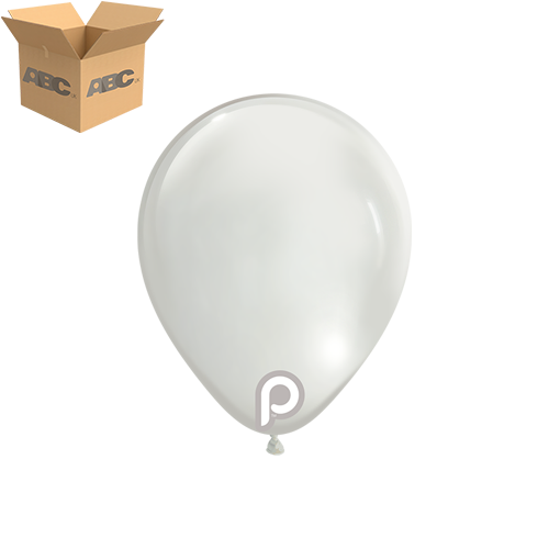 Clear Glass 5" Round - 100CT  (10 Bags) - Prima