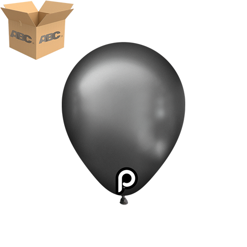 Glam Charcoal 5" Round - 100CT  (10 Bags) - Prima