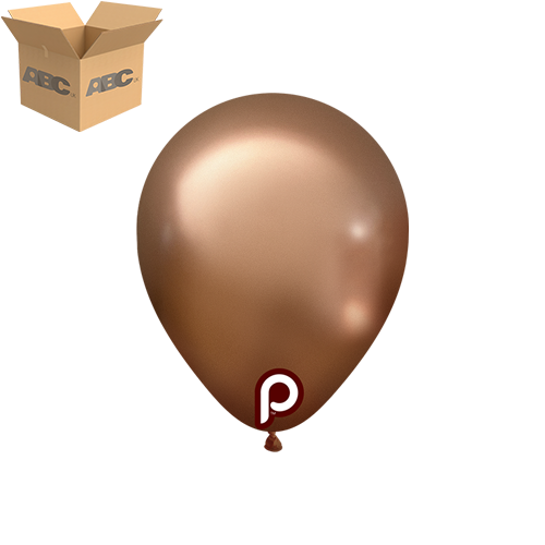 Glam Rose Gold 5" Round - 100CT  (10 Bags) - Prima