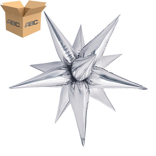 40” Silver Starburst (Case of 50) - Prima