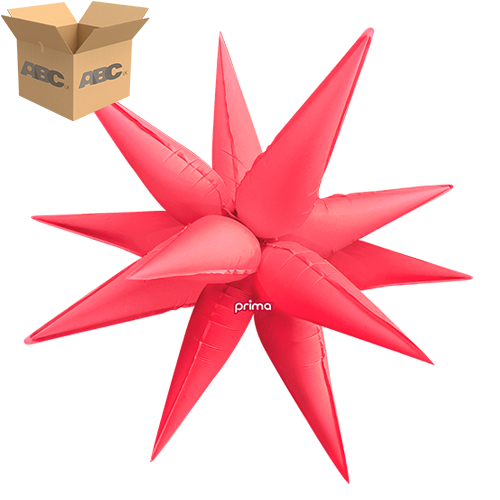 Electric Coral 40" Starburst (Case of 50) - Prima