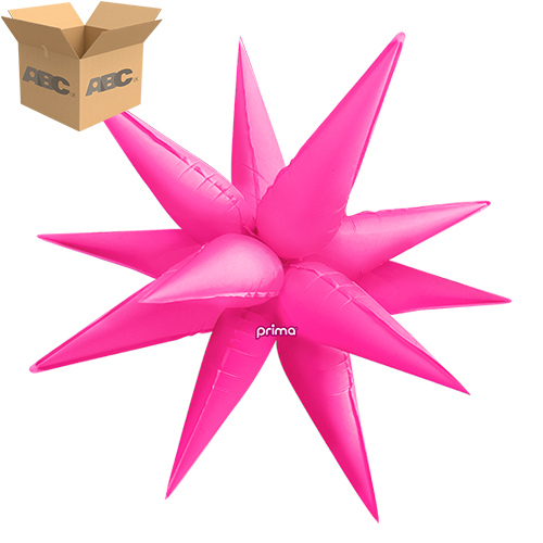 Electric Pink 40" Starburst (Case of 50) - Prima