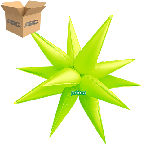 Electric Yellow 26" Starburst (Case of 50) - Prima
