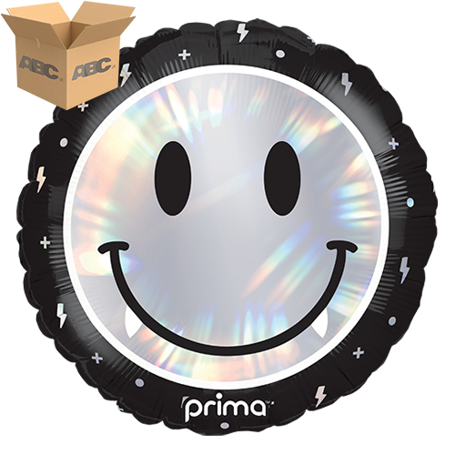 18" Round Holographic Vampire (Case of 50) - Prima