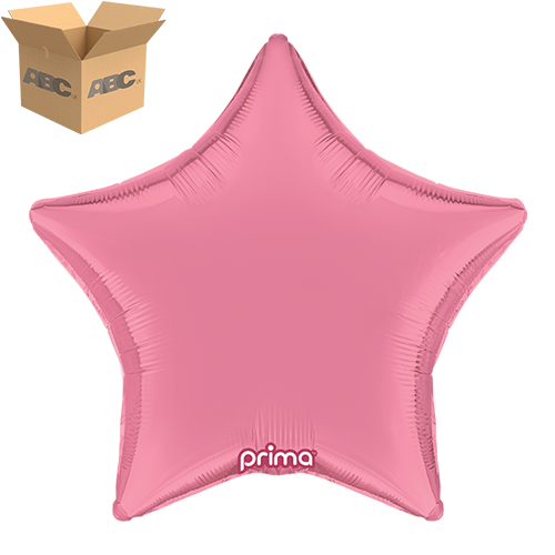 18” Light Pink Star (Case of 50) - Prima