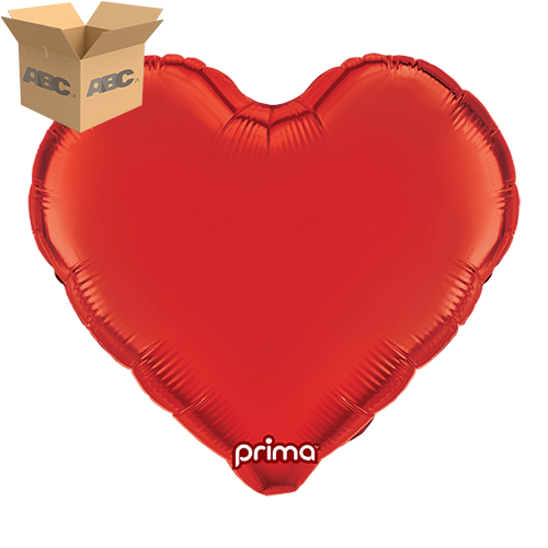 18” Red Heart (Case of 50) - Prima