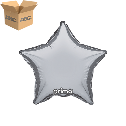 9” Silver Star (Case of 50) - Prima