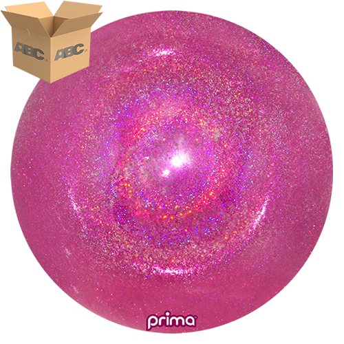 20” Hot Pink Glitter Sphere  (Case of 50) - Prima