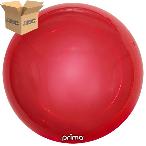20” Red Metallic Sphere (Case of 50) - Prima