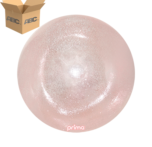 20” Rose Gold Glitter Sphere  (Case of 50) - Prima