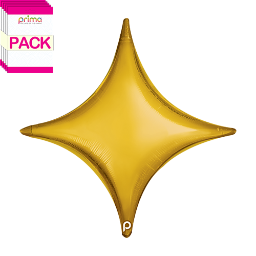 18” Gold Star Point (Pack of 5) - Prima