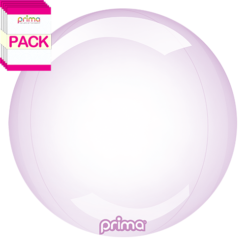 18" Purple Glass Sphere (Pack of 10) - Prima