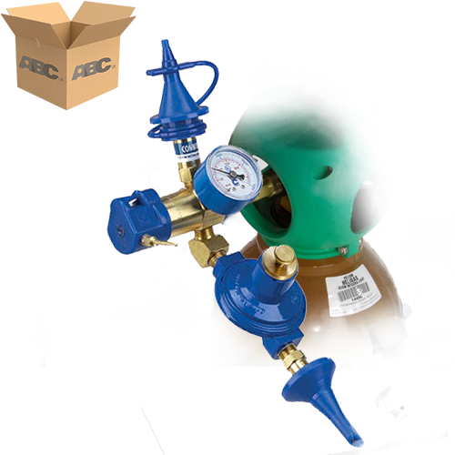 Universal Plus Inflator with Soft-Touch Push Valve & Bubble Inflator™ (Case of  1)