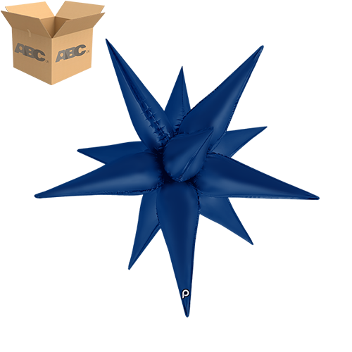 26" Blue Satin Starburst (Case of 50) - Prima