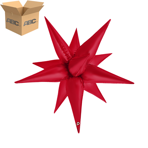 26" Red Satin Starburst (Case of 50) - Prima
