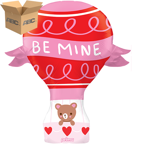 40" Be Mine Hot Air Balloon Shape (Case of 50) - Prima