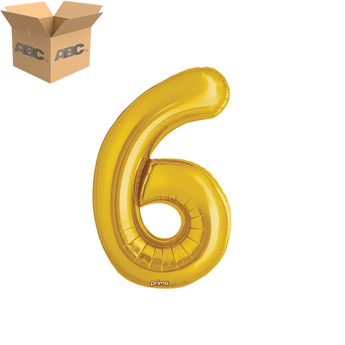 16" Gold Number 6 (Case of 50) - Prima