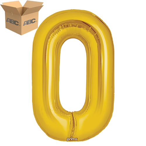 34" Gold Number 0 (Case of 50) - Prima