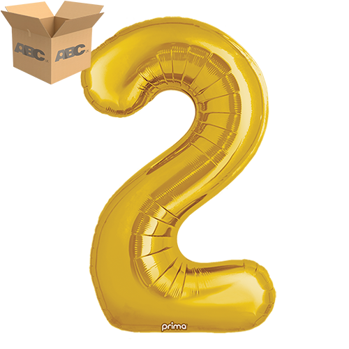 34" Gold Number 2 (Case of 50) - Prima