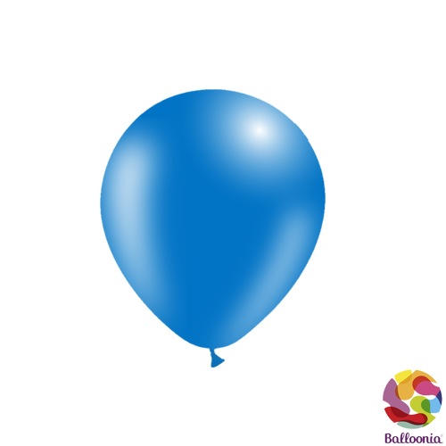 5" Round Balloons - Blue P34 - 100CT - Balloonia