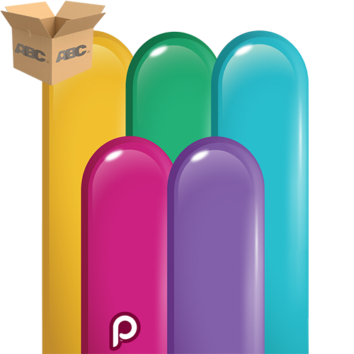 Let's Party! Assortment 260 nozzle up - 50CT (20 Bags) - Prima