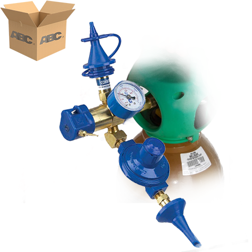 Universal Plus Inflator with Soft-Touch Push Valve (Case of 1)