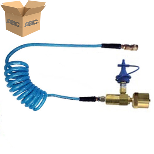 10' Extension Inflator Soft Touch Push Valve  (Case of 1)