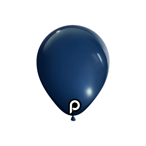 Navy Blue 5" Round - 100CT  - Prima