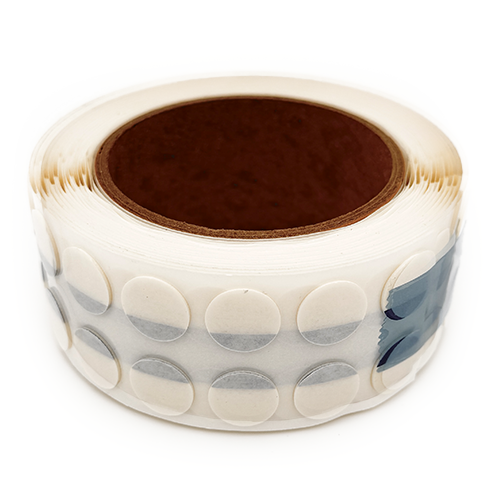 Round Foam Sticky Pads, Double-Sided, 17mm - Roll of 500