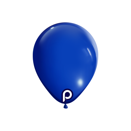 Royal Blue 5" Round - 100CT  - Prima