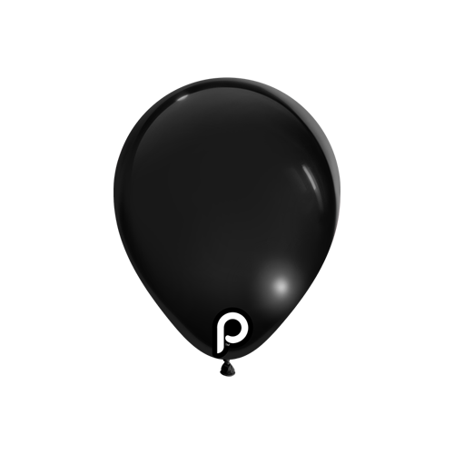 [PL-BLCK-5-10-100] Black 5" Round - 100CT  - Prima