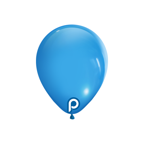 [PL-BBRD-5-10-100] Bluebird 5" Round - 100CT  - Prima
