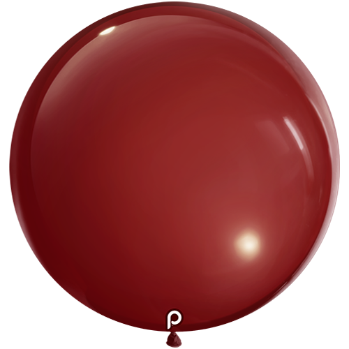 [PL-BURG-36-25-4] Burgundy 36" Round - 4CT  - Prima