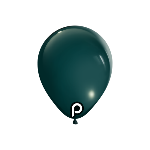 [PL-TEAL-5-10-100] Deep Teal 5" Round - 100CT  - Prima