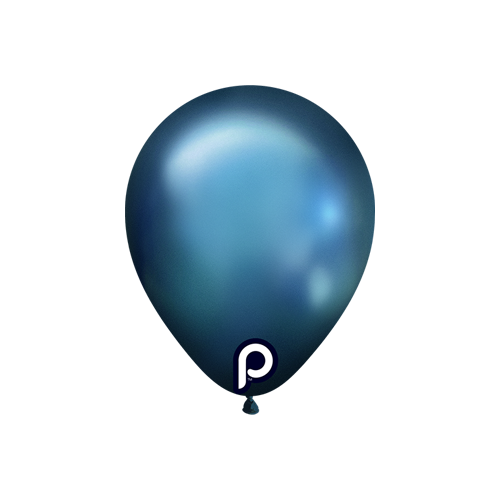 [PL-GBLU-5-10-100] Glam Blue 5" Round - 100CT  - Prima