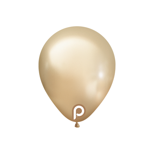 [PL-GCHA-5-10-100] Glam Champagne 5" Round - 100CT  - Prima