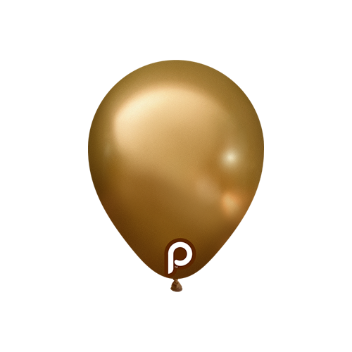 [PL-GGLD-5-10-100] Glam Gold 5" Round - 100CT  - Prima
