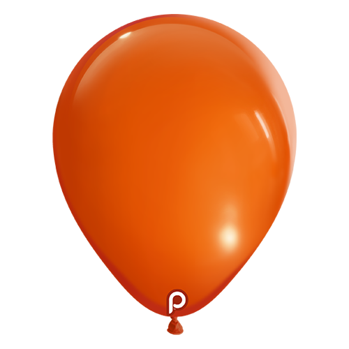[PL-ORNG-11-20-100] Orange 11" Round - 100CT  - Prima