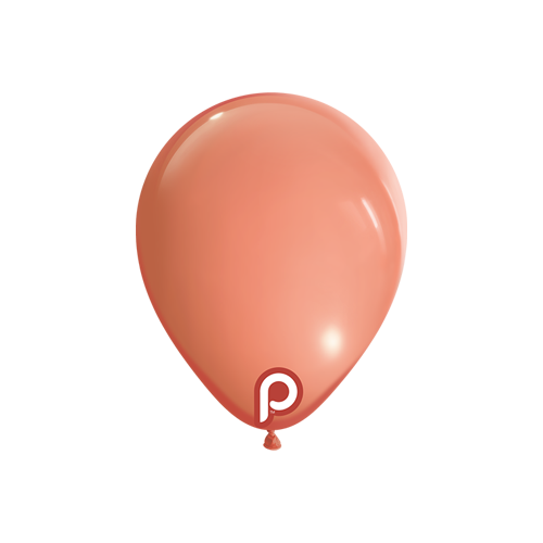 [PL-PECH-5-10-100] Peach 5" Round - 100CT  - Prima