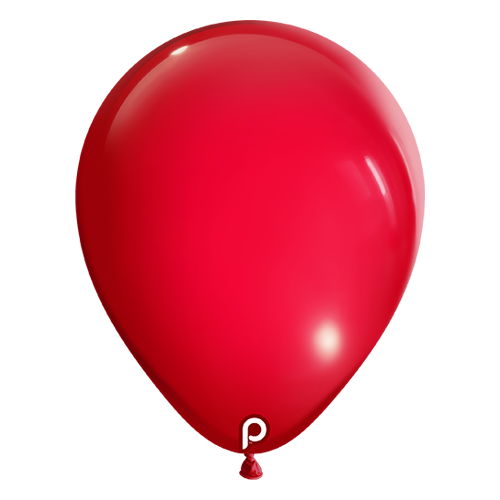 [PL-RED-11-20-100] Red 11" Round - 100CT  - Prima