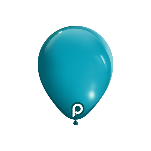 [PL-TURQ-5-10-100] Turquoise 5" Round - 100CT  - Prima