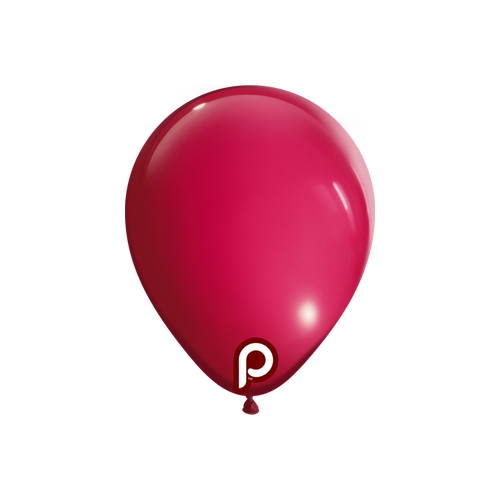 [PL-VBRY-5-10-100] Very Berry 5" Round - 100CT  - Prima