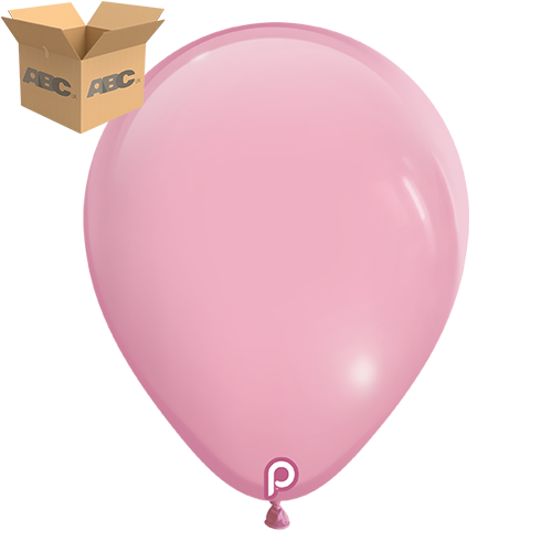 [PL-BPNK-11-20-100-CASE] Baby Pink 11" Round - 100CT  (20 Bags) - Prima